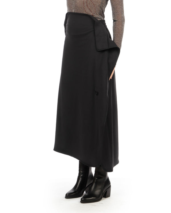 adidas Y-3 | Track Skirt Black - Concrete