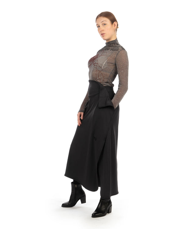 adidas Y-3 | Track Skirt Black - Concrete