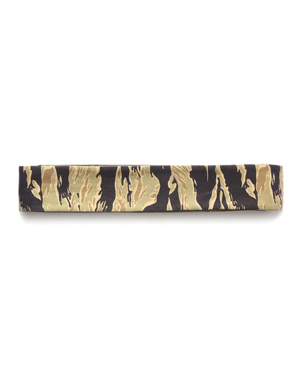 maharishi | 1190 Camo Tigerskins Iaido Obi Belt Sunbleached Gold - Concrete