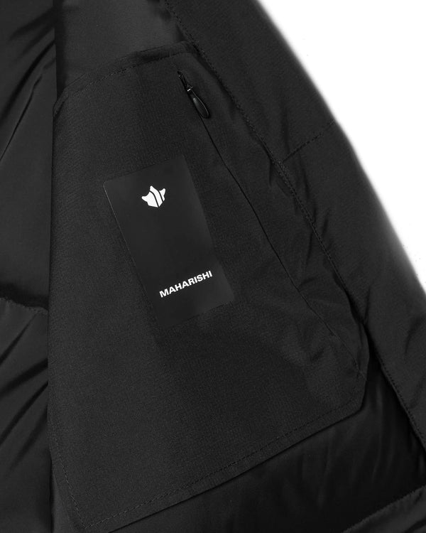maharishi | Primaloft Padded Hanten Jacket Black - Concrete