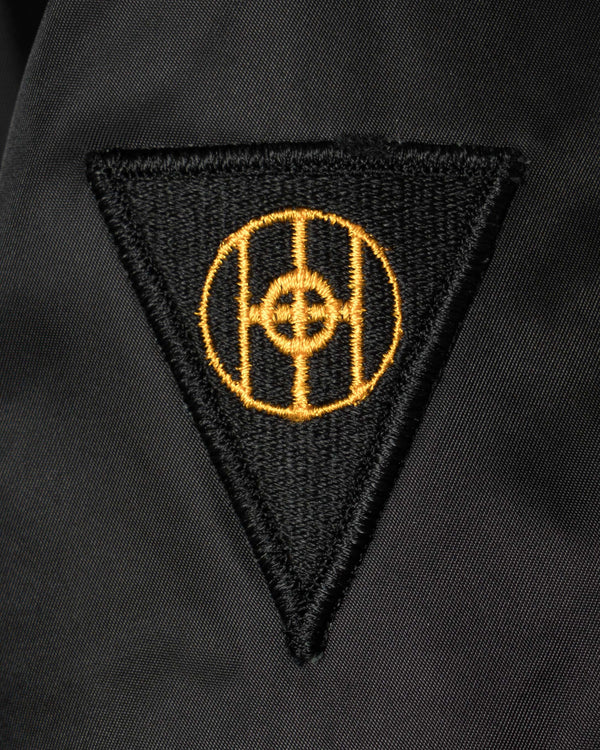 maharishi | 4580 Nekomata Tiger MA-1 Jacket Black - Concrete