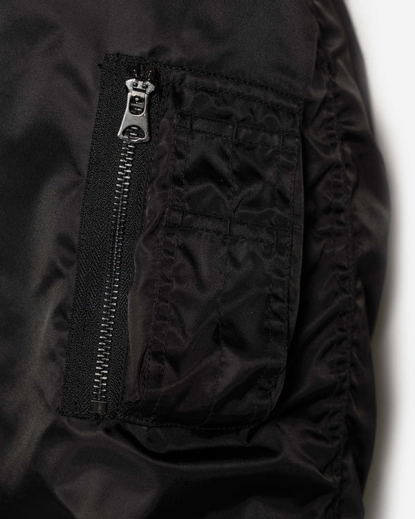 maharishi | 4580 Nekomata Tiger MA-1 Jacket Black - Concrete