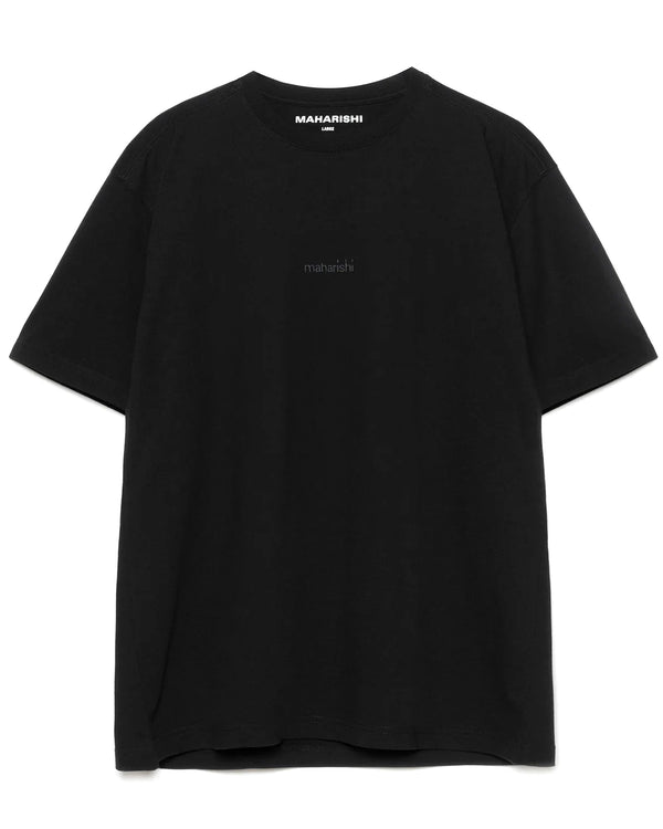 maharishi | Reflective Short Sleeve T-Shirt Black - Concrete