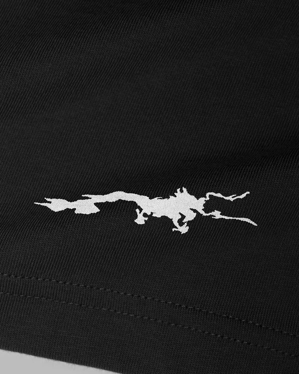 maharishi | Reflective Short Sleeve T-Shirt Black - Concrete