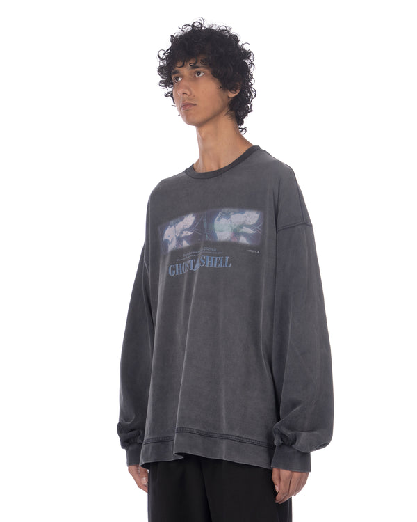 juun.j | x Ghost in the Shell LS T-Shirt Navy - Concrete