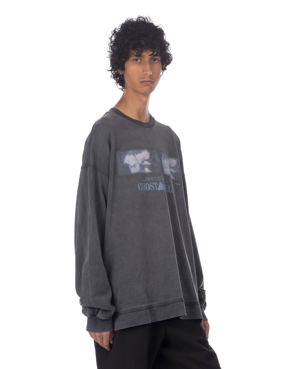 juun.j | x Ghost in the Shell LS T-Shirt Navy - Concrete