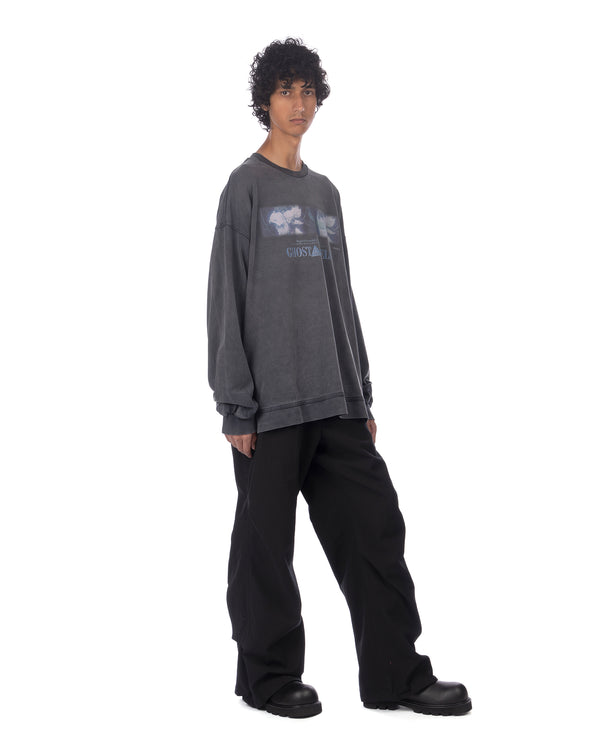 juun.j | x Ghost in the Shell LS T-Shirt Navy - Concrete