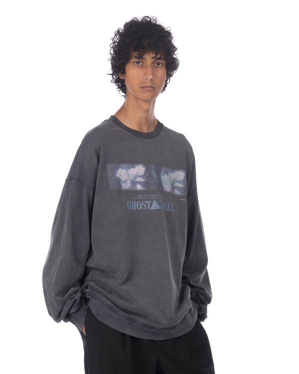 juun.j | x Ghost in the Shell LS T-Shirt Navy - Concrete