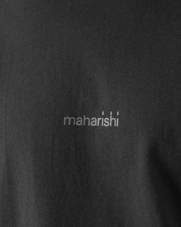 maharishi | Reflective Short Sleeve T-Shirt Black - Concrete