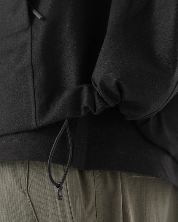 maharishi | Waterproof 3L Asym Storm Parka Black - Concrete