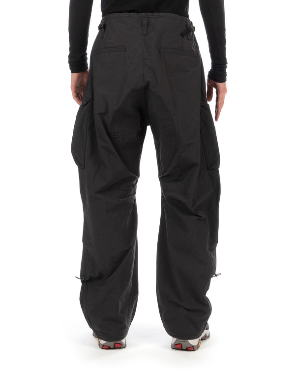 Nilmance | Utility Cargo Pants Black - Concrete