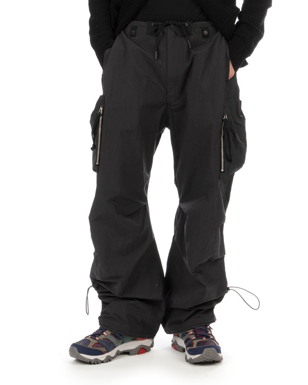 Nilmance | Utility Cargo Pants Black - Concrete