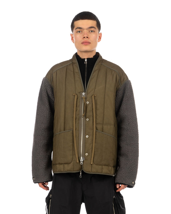 Nilmance | Storm Insulated Dyed Liner Olive - Concrete