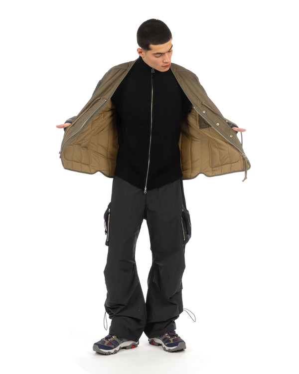 Nilmance | Storm Insulated Dyed Liner Olive - Concrete