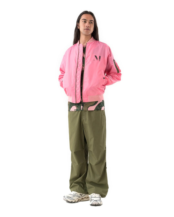 maharishi | 6112 Flight Jacket Pink - Concrete
