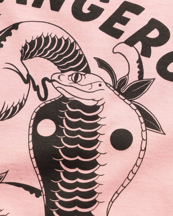 maharishi | 1453 Less Dangerous T-Shirt Pink - Concrete