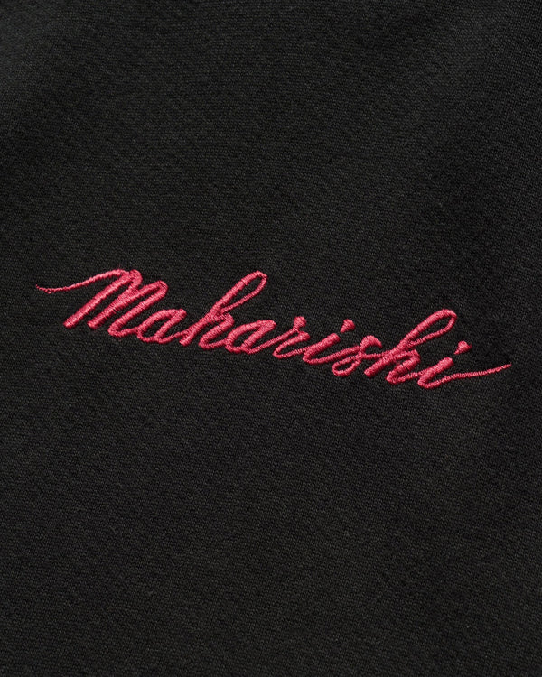 maharishi | 6010 Cobra Hoodie Black - Concrete