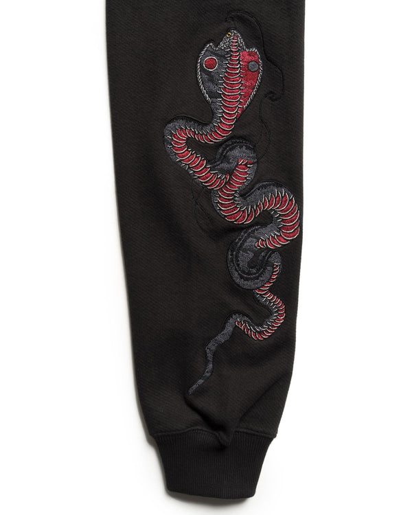 maharishi | 6010 Cobra Hoodie Black - Concrete