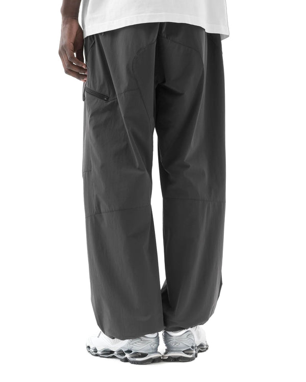 maharishi | 6041 Recycled Pleated Track Pants Charcoal - Concrete