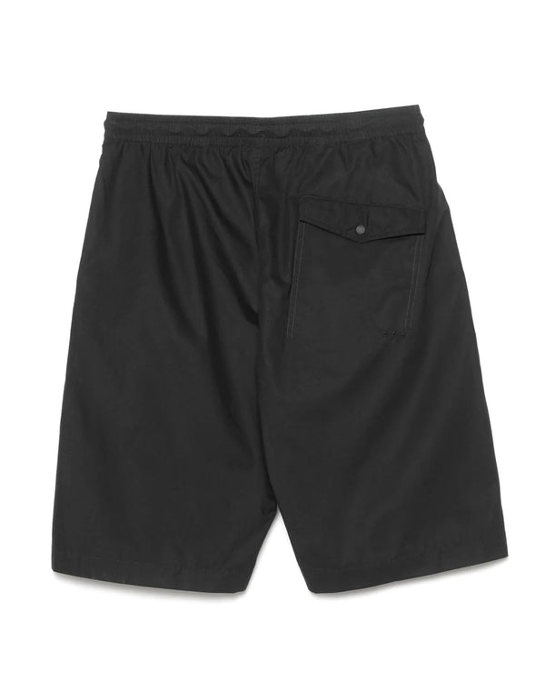 maharishi | 6093 Muay Thai Tiger Dragon Track Shorts Black - Concrete