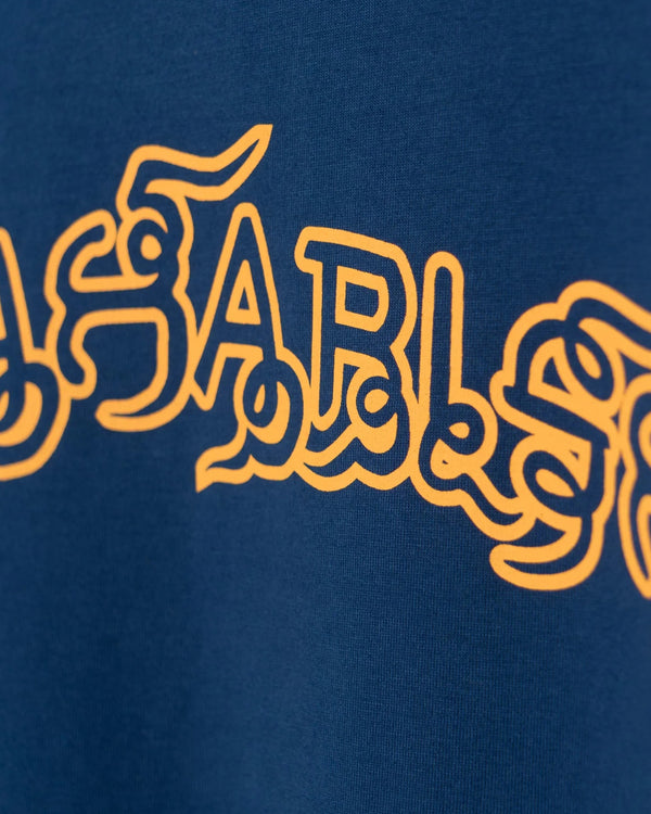 maharishi | 1489 Muay Thai Tiger Dragon T-Shirt Navy - Concrete