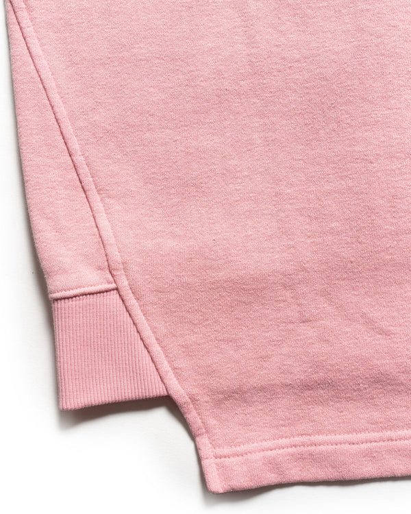 maharishi | 6002 Asym Monk Crew Sweat Pink - Concrete