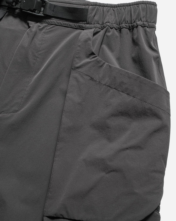 maharishi | 6041 Recycled Pleated Track Pants Charcoal - Concrete