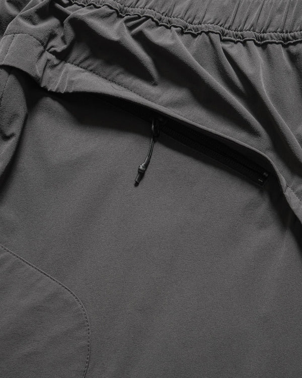 maharishi | 6041 Recycled Pleated Track Pants Charcoal - Concrete