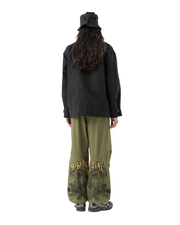 maharishi | 6092 Muay Thai Tiger Dragon Snopants Olive - Concrete