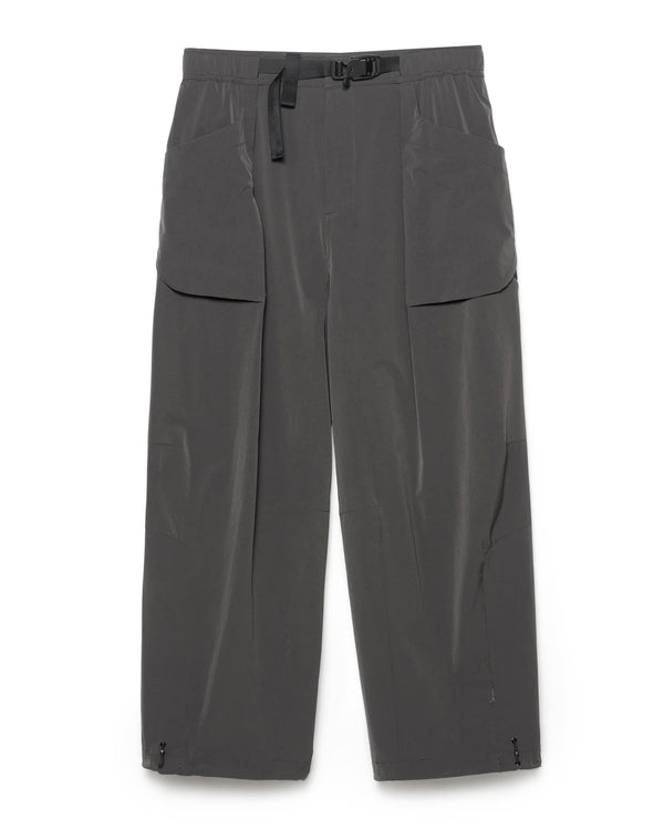 maharishi | 6041 Recycled Pleated Track Pants Charcoal - Concrete