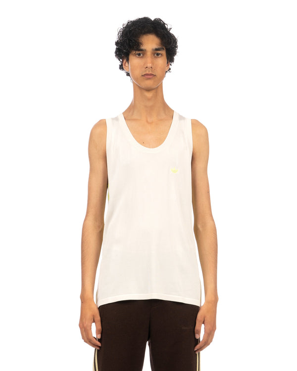 adidas | x Wales Bonner Knit Vest Chalk White / Yellow - Concrete