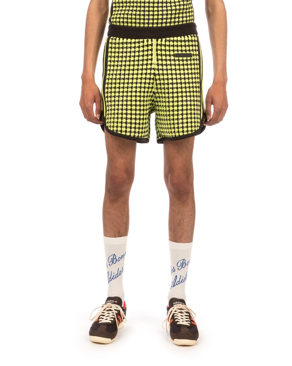 adidas | x Wales Bonner Crotched Shorts Yellow - Concrete