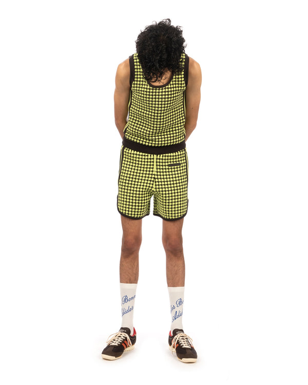 adidas | x Wales Bonner Crotched Shorts Yellow - Concrete