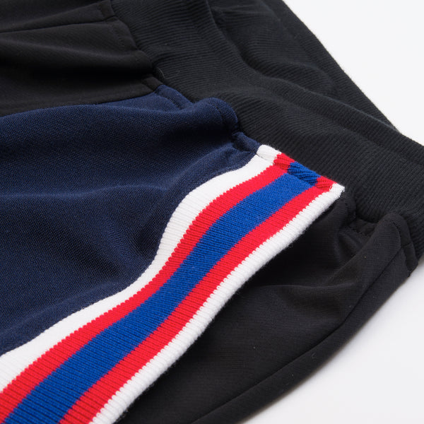 FACETASM | Rib Football Track Pants Black - Concrete