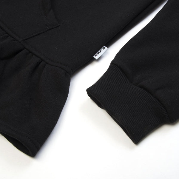 NicoPanda NF Hoodie Dress Black - Concrete