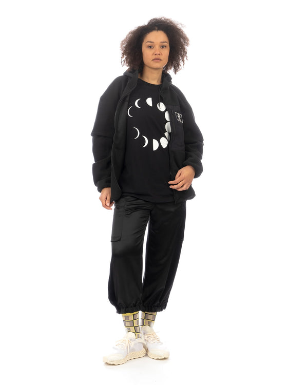 ANREALAGE | Aerogel Fleece Spacesuit Hoodie Black - Concrete