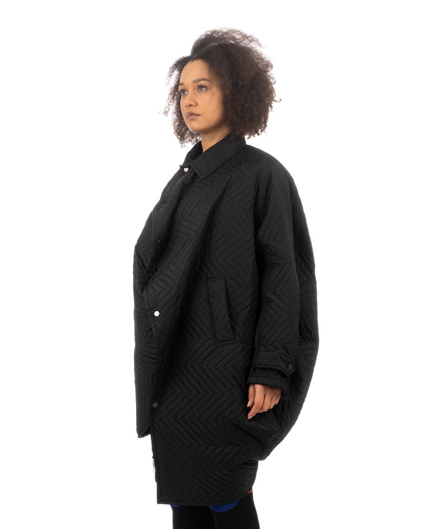 ANREALAGE | Aerogel Quilting Ball Coat Black - Concrete