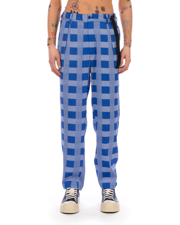 4SDesigns | FB Pleat Pant Royal - Concrete