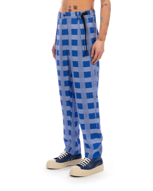 4SDesigns | FB Pleat Pant Royal - Concrete