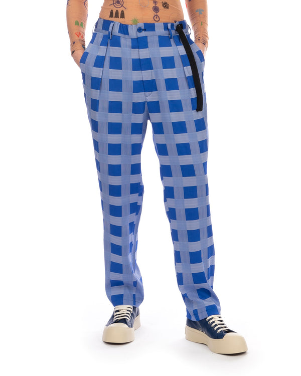 4SDesigns | FB Pleat Pant Royal - Concrete