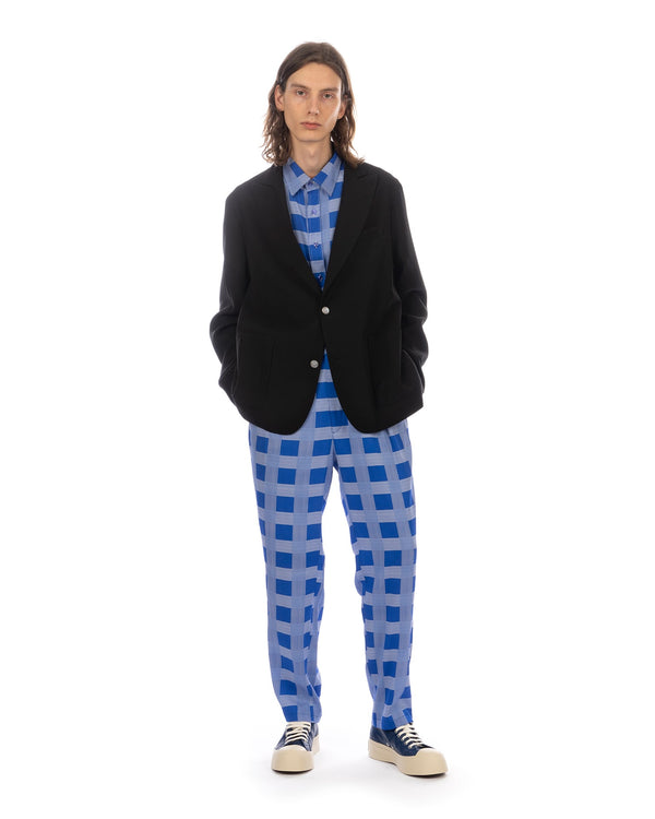 4SDesigns | FB Pleat Pant Royal - Concrete