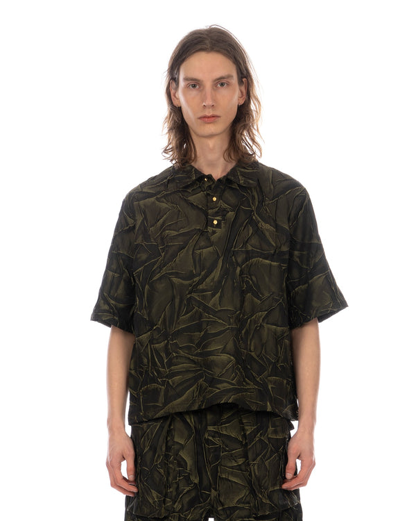 4SDesigns | Woven Polo Olive - Concrete