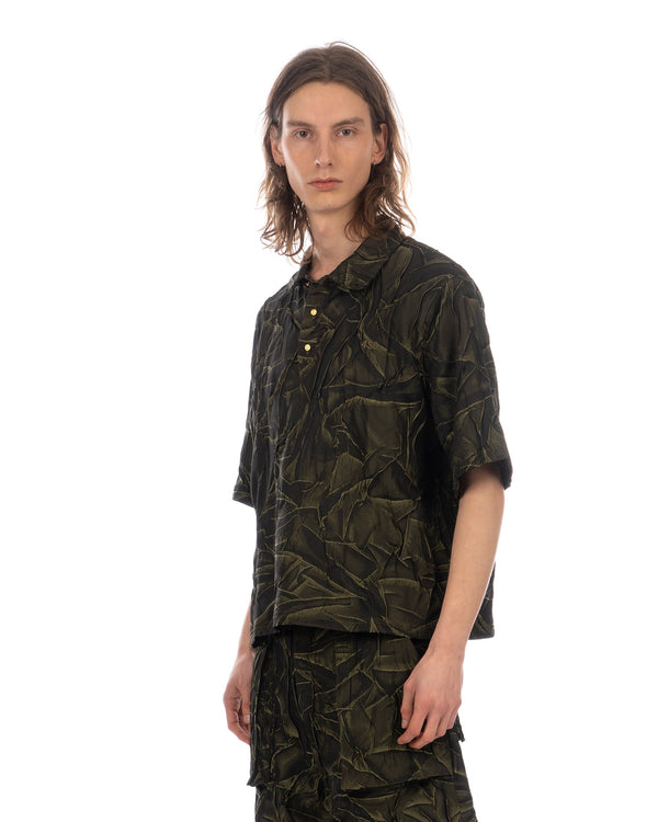 4SDesigns | Woven Polo Olive - Concrete