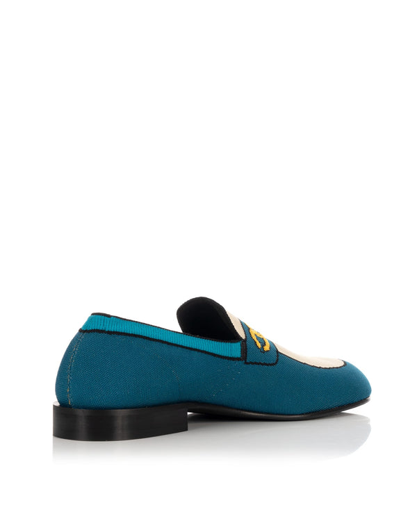 Marni | Mocassin Trompe L'ŒIL Blue - Concrete