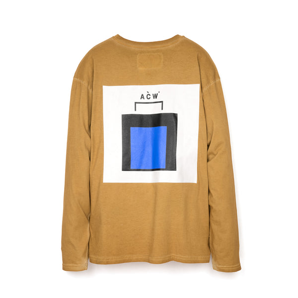 A-COLD-WALL* | National Gallery L/S T-Shirt Rust - Concrete