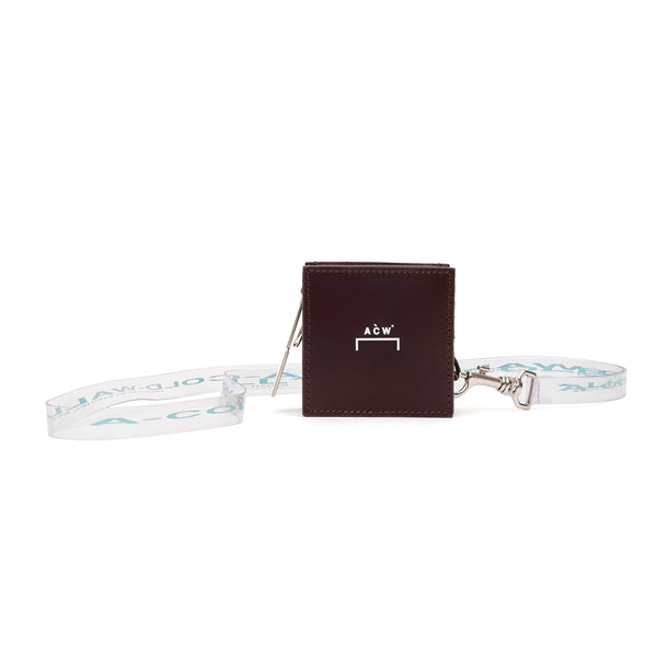 A-COLD-WALL* | Coin Pouch Maroon - Concrete