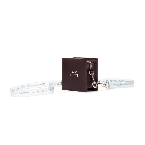 A-COLD-WALL* | Coin Pouch Maroon - Concrete