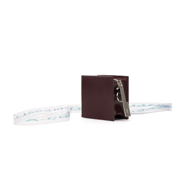 A-COLD-WALL* | Coin Pouch Maroon - Concrete