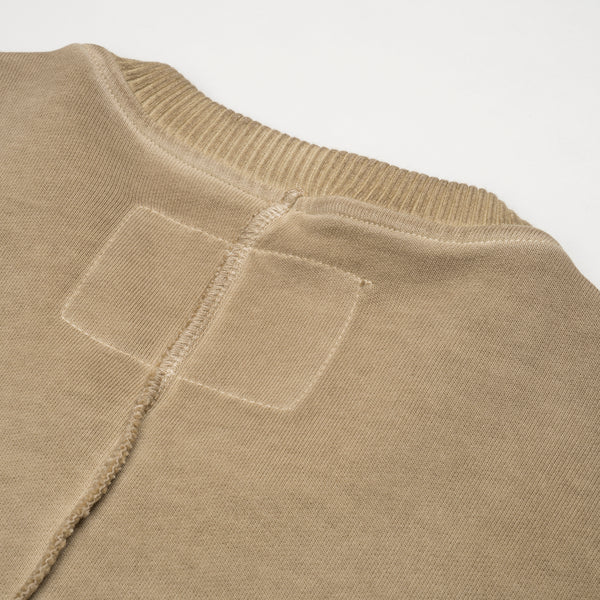 A-COLD-WALL* | Overlock Crewneck Taupe - Concrete