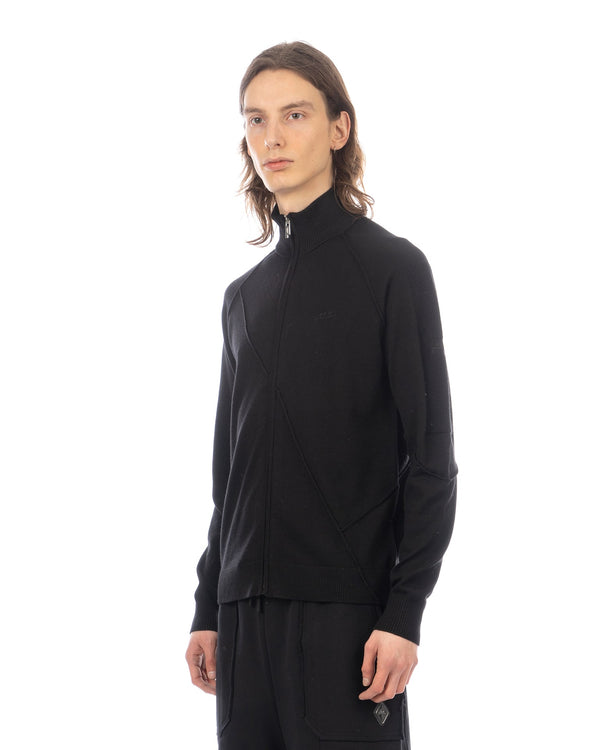 A-COLD-WALL* | Essentials Zip Through Black - Concrete